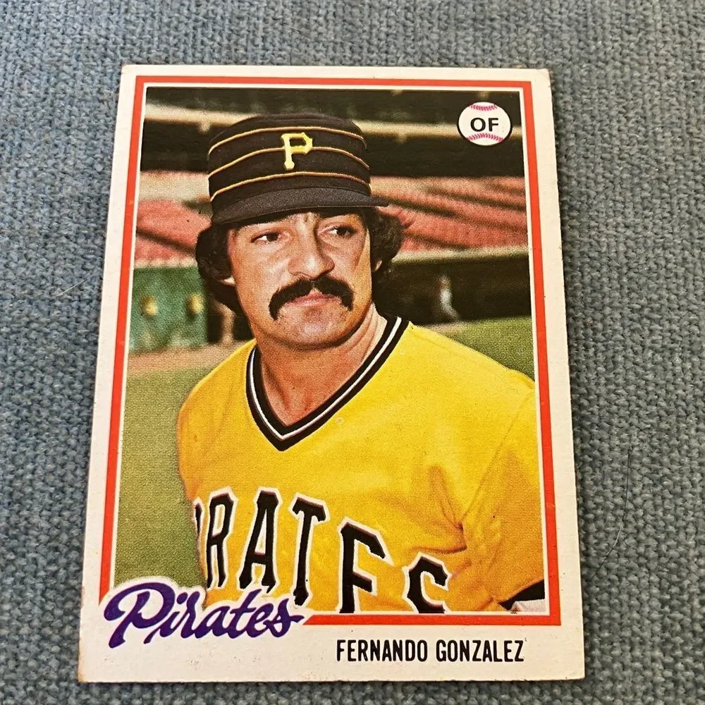1978 Topps Pittsburgh Pirates Baseball Card Trading Card